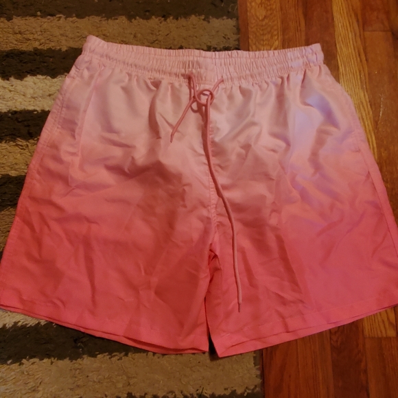 Pink Swim Shorts - Picture 1 of 7
